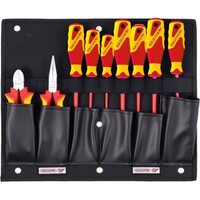 Gedore 1100 W-002 VDE Набор с VDE плоскогубцами и отвертками, 9 предметов