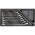 Gedore RED R22150002 Набор ключей с трещоткой реверсивных в модуле 1/3