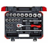 Gedore RED R69013024 Набор торцевых головок 1/2", 24 предмета