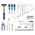 Gedore S 1150 Набор инструментов «универсальный», 41 предмет