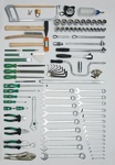 Набор инструментов в инструментальном ящике, 100 предметов