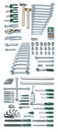 Авторемонт и техобслуживание: шкаф для инструментов, 113 предметов