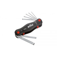 WH-23031 Набор шестигранных штифтовых ключей со сферической головкой с MagicRing для Mini PocketStar 7 шт. 23031 WIHA