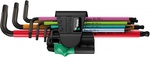 950 SPKL/7B SM Multicolour Magnet Набор Г-образных ключей, метрических, BlackLaser, 7 деталь